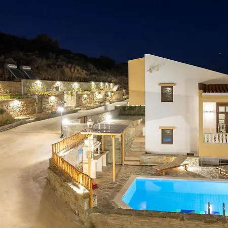 Poseidon Agia Pelagia-private Swimming Pool And Sea View Villa