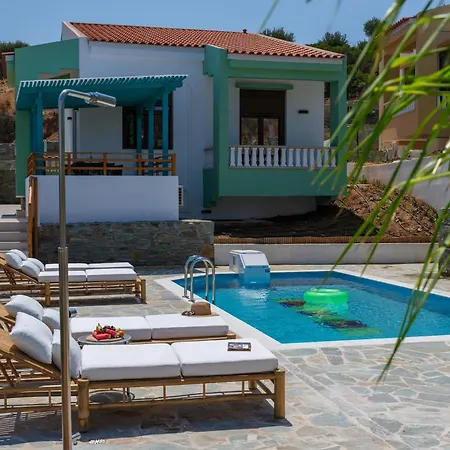 Villa Poseidon Agia Pelagia-private Swimming Pool And Sea View