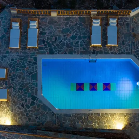 Villa Poseidon Agia Pelagia-private Swimming Pool And Sea View *