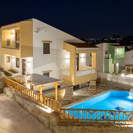 Poseidon Agia Pelagia-private Swimming Pool And Sea View Villa *