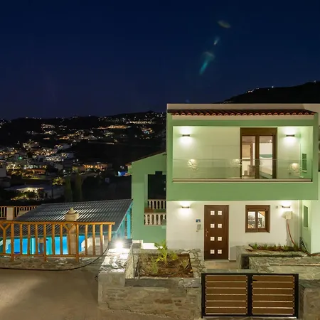 Poseidon Agia Pelagia-private Swimming Pool And Sea View Villa *