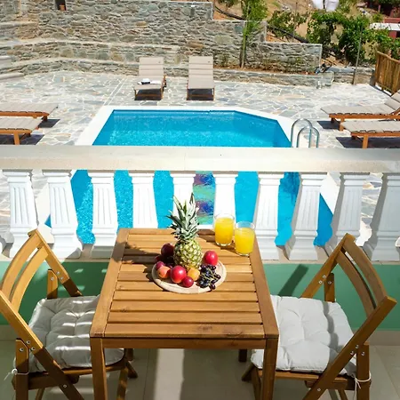 Poseidon Agia Pelagia-private Swimming Pool And Sea View Villa *