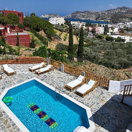 Poseidon Agia Pelagia-private Swimming Pool And Sea View Villa